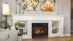 Majestic 32" Quartz Direct Vent Gas Fireplace with IntelliFire Touch Ignition System