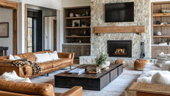 Majestic 30" Ruby Platinum Direct Vent Gas Fireplace Insert with Logs and Intellifire Touch Ignition System