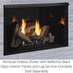 Monessen 42" Attribute Universal Circulating Vent-Free Firebox with Radiant Face and Multitonal Reversible Interior Panels