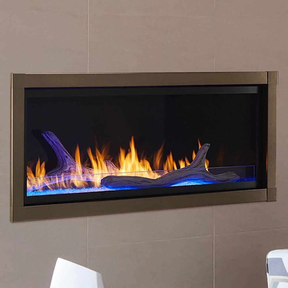 Monessen AVFL48 48" Artisan Vent-Free Linear Gas Fireplace with Intell ...
