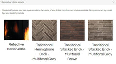 Monessen 42" Lo-Rider Clean Face Vent-Free Gas Firebox with Interior Panels