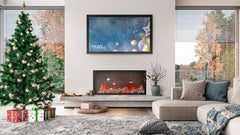 Napoleon NEFB62AB Astound Built-In Electric Fireplace, 62-Inch