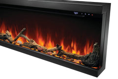 Napoleon NEFL74AB Astound FlexMount Electric Fireplace, 74-Inch