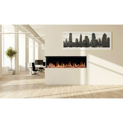 Napoleon NEFL65LCD-3SV Luminex 65 LCD Linear Built-in Electric Fireplace, 65-Inch