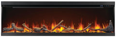 Napoleon NEFL74AB Astound FlexMount Electric Fireplace, 74-Inch