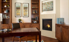 Heatilator Novus 30" Traditional Top/Rear Direct Vent Natural Gas Fireplace With IntelliFire Ignition System
