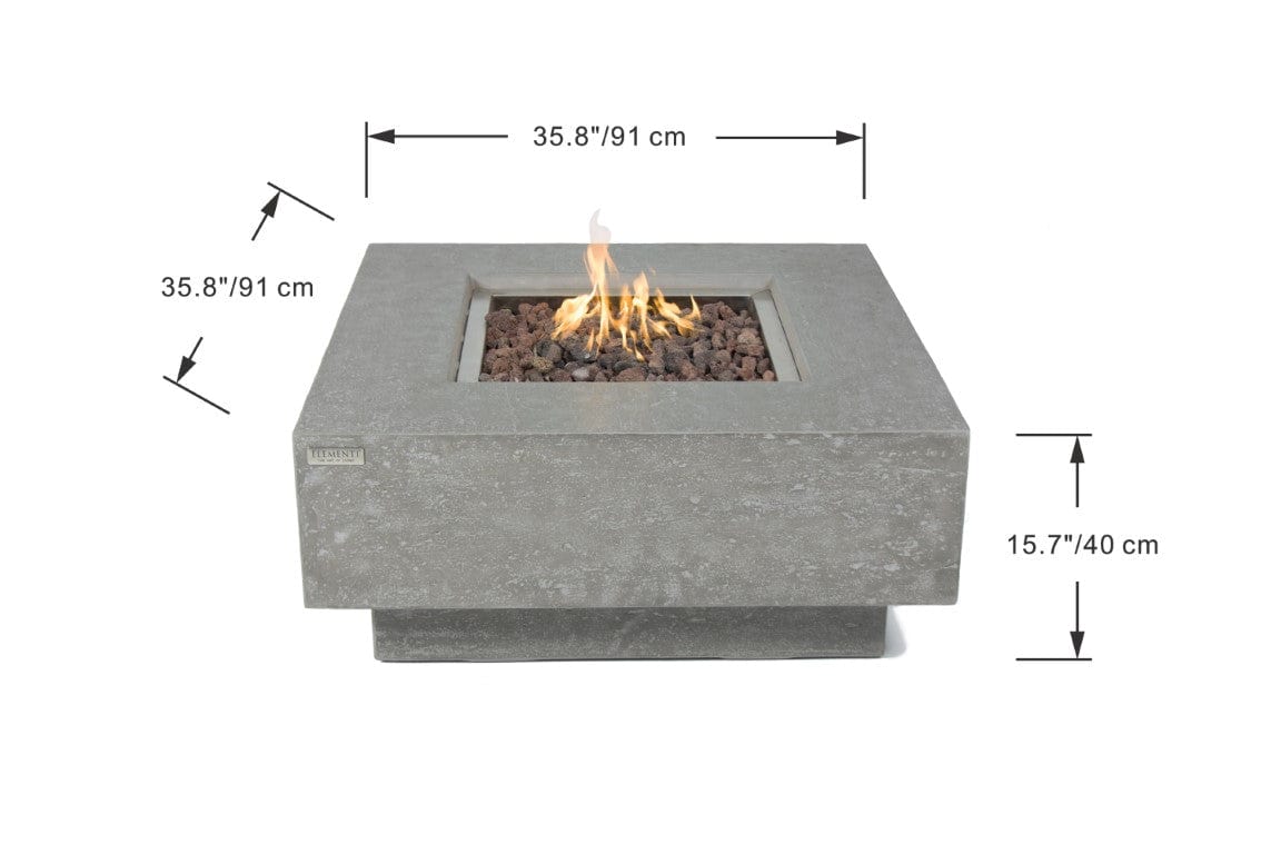 Elementi OFG103 36-Inch Manhattan Fire Table