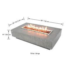 Elementi OFG139 32-Inch Hampton Fire Table