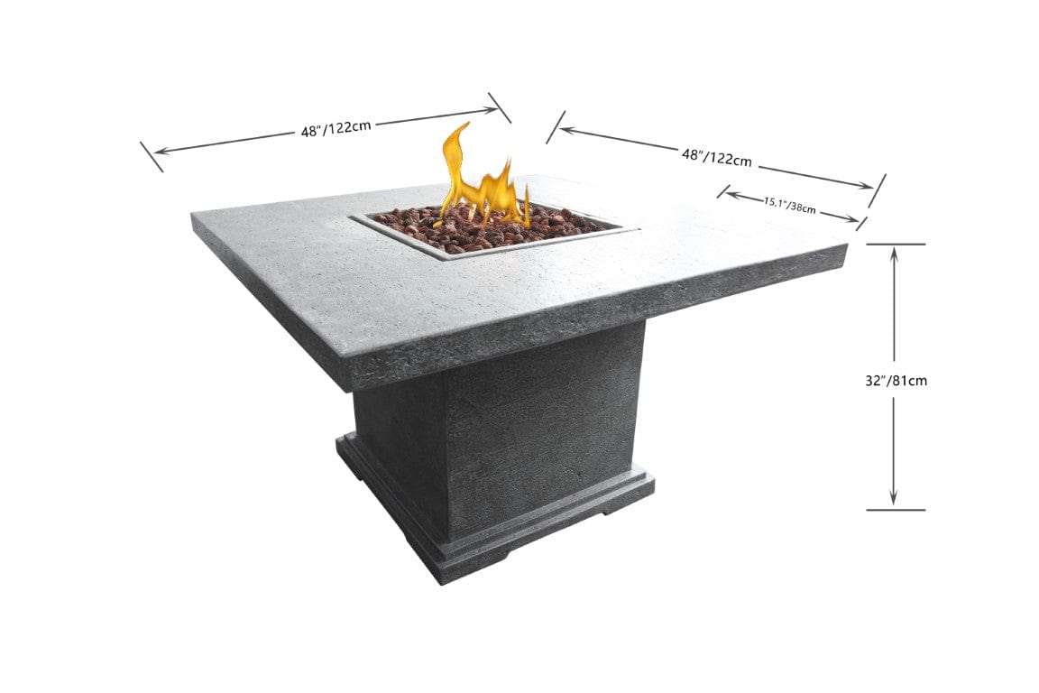 Elementi OFG202 48-Inch Birmingham Propane Dining Fire Table