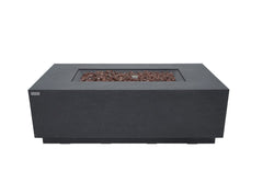 Elementi 32-Inch Andes Propane Fire Table with Propane Tank Holder