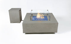 Elementi Plus 40-Inch Capertee Space Grey Concrete Fire Table