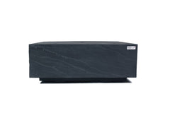 Elementi Plus 40-Inch Roraima Slate Black Concrete Fire Table