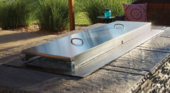 Empire 48" Carol Rose Outdoor Stainless Steel Linear Gas Fire Pit