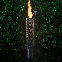 The Outdoor Plus 14" Tropical Stainless Steel Fire Torch
