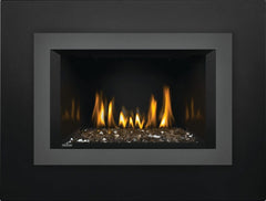 Napoleon GDIG3N Oakville Direct Vent Gas Fireplace Insert with Glass Ember Bed, 29-Inch, Electronic Ignition