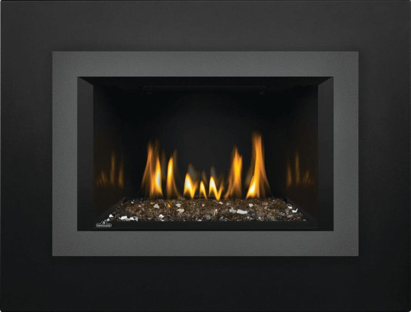 Napoleon GDIG3N Oakville Direct Vent Gas Fireplace Insert with Glass Ember Bed, Electronic Ignition, 29-Inch, Natural Gas