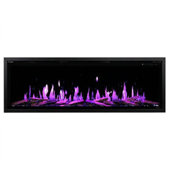 Modern Flames OR60-SLIM-V2 60" Orion Slim V2 Linear LCD Heliovision ElectriFireplace