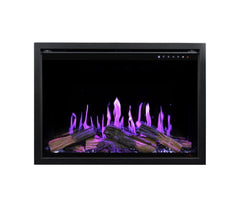 Modern Flames OR26-TRAD-V2 26" Orion Traditional V2 LCD Heliovision Built in Electric Fireplace