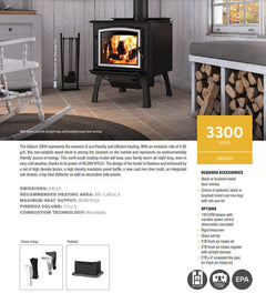 Osburn 24-Inch 3300 Wood Burning Stove