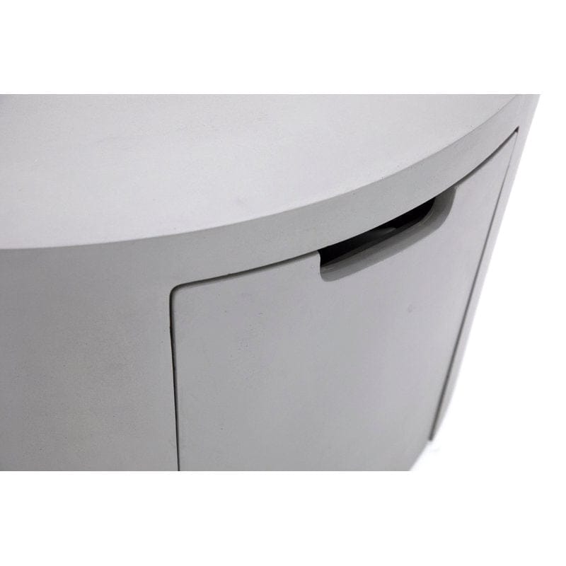 Elementi Plus OFG311 43-Inch Pacaya Concrete Fire Table with Hidden Propane Tank