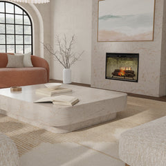 Dimplex REV36P-WC Revillusion Portrait Built-In Electric Fireplace Weathered Concrete, 36-Inch