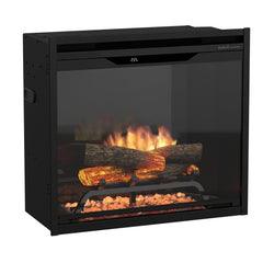 Dimplex REV24-BL Revillusion Built-In Electric Fireplace Black, 24-Inch