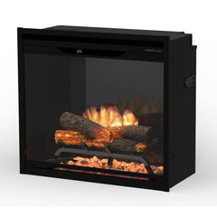 Dimplex REV24-BL Revillusion Built-In Electric Fireplace Black, 24-Inch