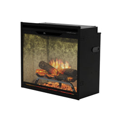 Dimplex REV24-WC Revillusion Built-In Electric Fireplace Weathered Concrete, 24-Inch