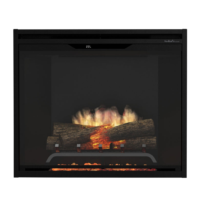 Dimplex REV30-BL Revillusion Built-In Electric Fireplace Black, 30-Inch