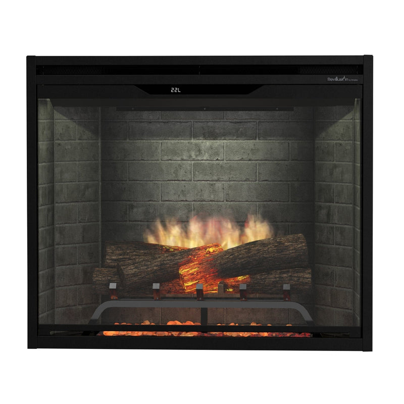 Dimplex REV30-NB Revillusion Built-In Electric Fireplace Neutral Brick, 30-Inch