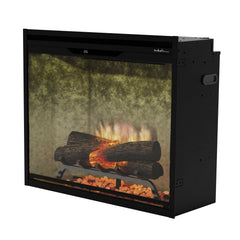 Dimplex REV30-WC Revillusion Built-In Electric Fireplace Weathered Concrete, 30-Inch