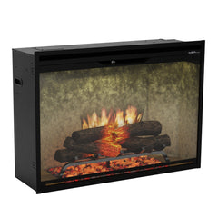 Dimplex REV36-WC Revillusion Built-In Electric Fireplace Weathered Concrete, 36-Inch