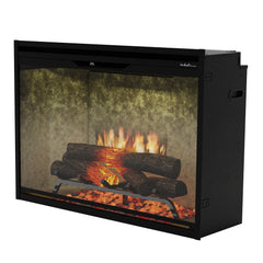 Dimplex REV36-WC Revillusion Built-In Electric Fireplace Weathered Concrete, 36-Inch
