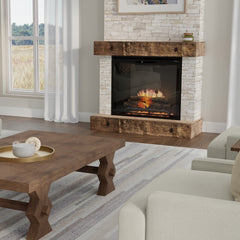 Dimplex REV36P-BL Revillusion Portrait Built-In Electric Fireplace Black, 36-Inch