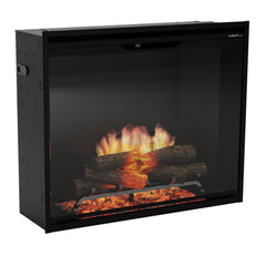 Dimplex REV36P-BL Revillusion Portrait Built-In Electric Fireplace Black, 36-Inch