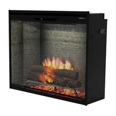 Dimplex REV36P-NB Revillusion Portrait Built-In Electric Fireplace Neutral Brick, 36-Inch