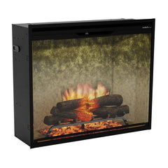 Dimplex REV36P-WC Revillusion Portrait Built-In Electric Fireplace Weathered Concrete, 36-Inch