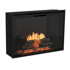 Dimplex REV42-BL Revillusion Built-In Electric Fireplace Black, 42-Inch