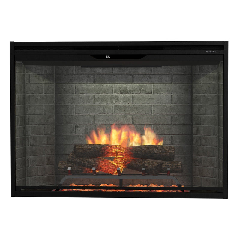 Dimplex REV42-NB Revillusion Built-In Electric Fireplace Neutral Brick, 42-Inch