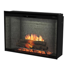 Dimplex REV42-NB Revillusion Built-In Electric Fireplace Neutral Brick, 42-Inch