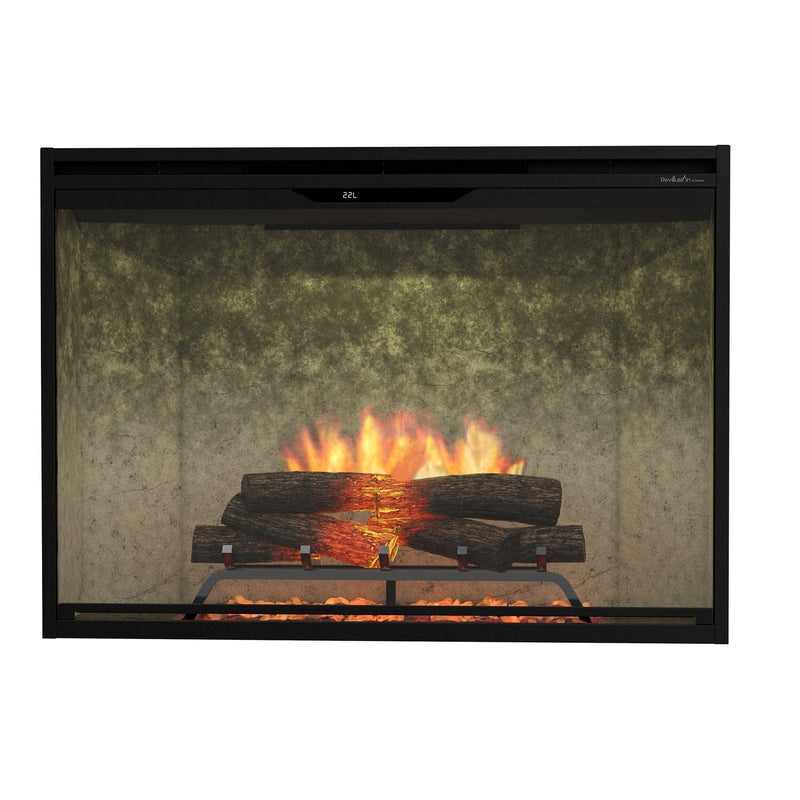 Dimplex REV42-WC Revillusion Built-In Electric Fireplace Weathered Concrete, 42-Inch