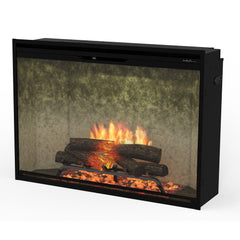 Dimplex REV42-WC Revillusion Built-In Electric Fireplace Weathered Concrete, 42-Inch