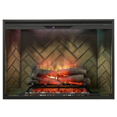 Dimplex REV42-HB Revillusion Built-In Electric Fireplace Herringbone, 42-Inch