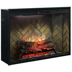 Dimplex REV42-HB Revillusion Built-In Electric Fireplace Herringbone, 42-Inch