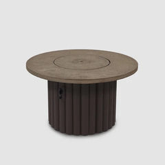 The Outdoor GreatRoom 42-Inch Reverie Round Gas Fire Pit Table