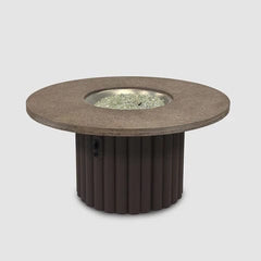The Outdoor GreatRoom 48-Inch Reverie Round Gas Fire Pit Table