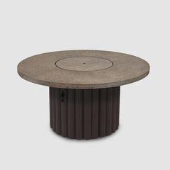 The Outdoor GreatRoom 48-Inch Reverie Round Gas Fire Pit Table
