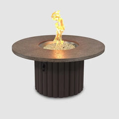 The Outdoor GreatRoom 48-Inch Reverie Round Gas Fire Pit Table