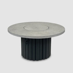 The Outdoor GreatRoom 48-Inch Reverie Round Gas Fire Pit Table