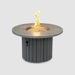 The Outdoor GreatRoom 42-Inch Reverie Round Gas Fire Pit Table